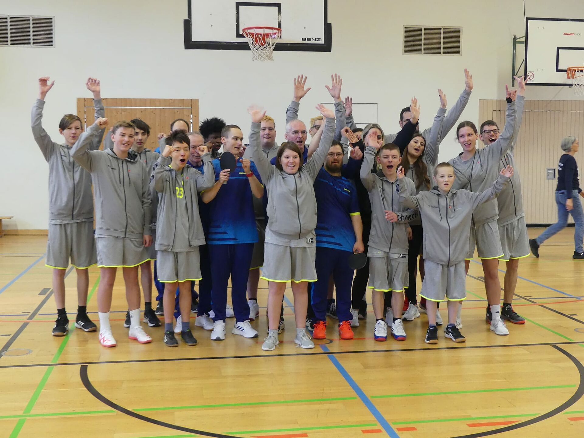 Mit viel Freude nach Tübingen - Bruckberger Unified Sportler zu Gast in Baden–Württemberg