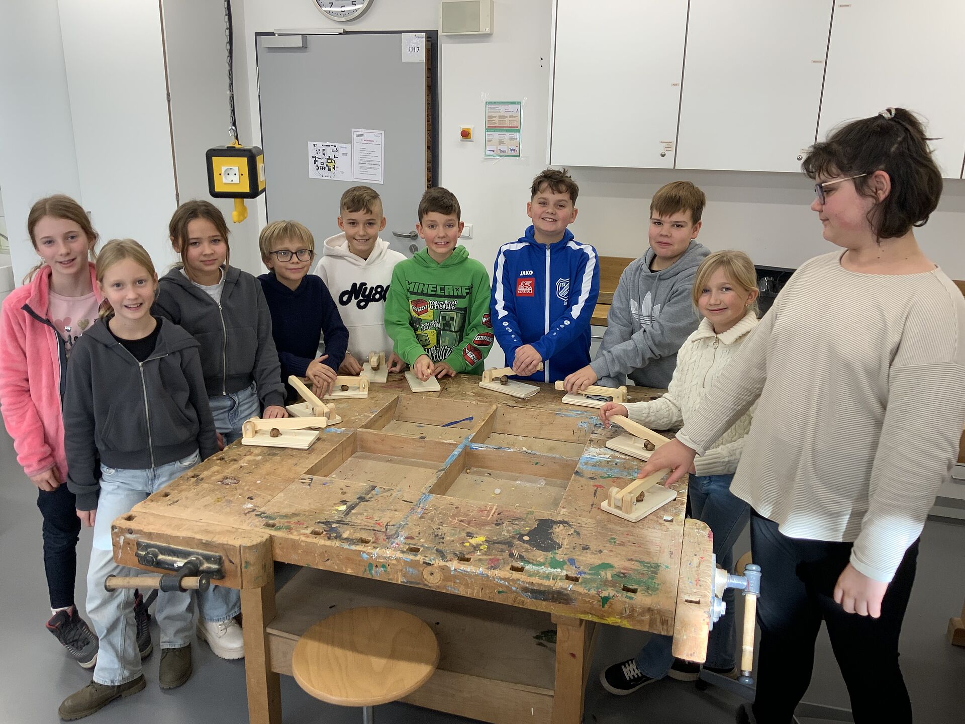 Die Tisch-Nussknacker sind fertig