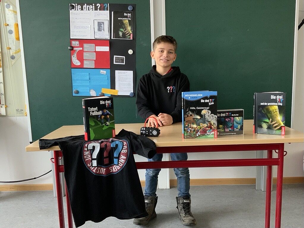 Kreative Buchvorstellungen der Klasse 5c