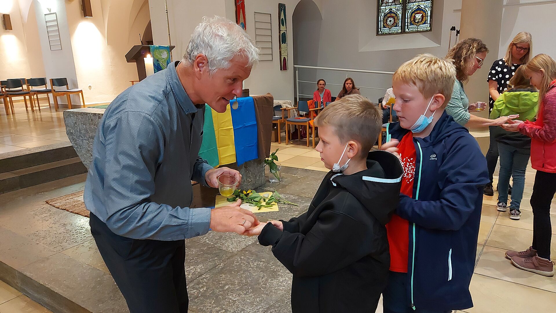 Anfangsgottesdienst der fünften Klassen