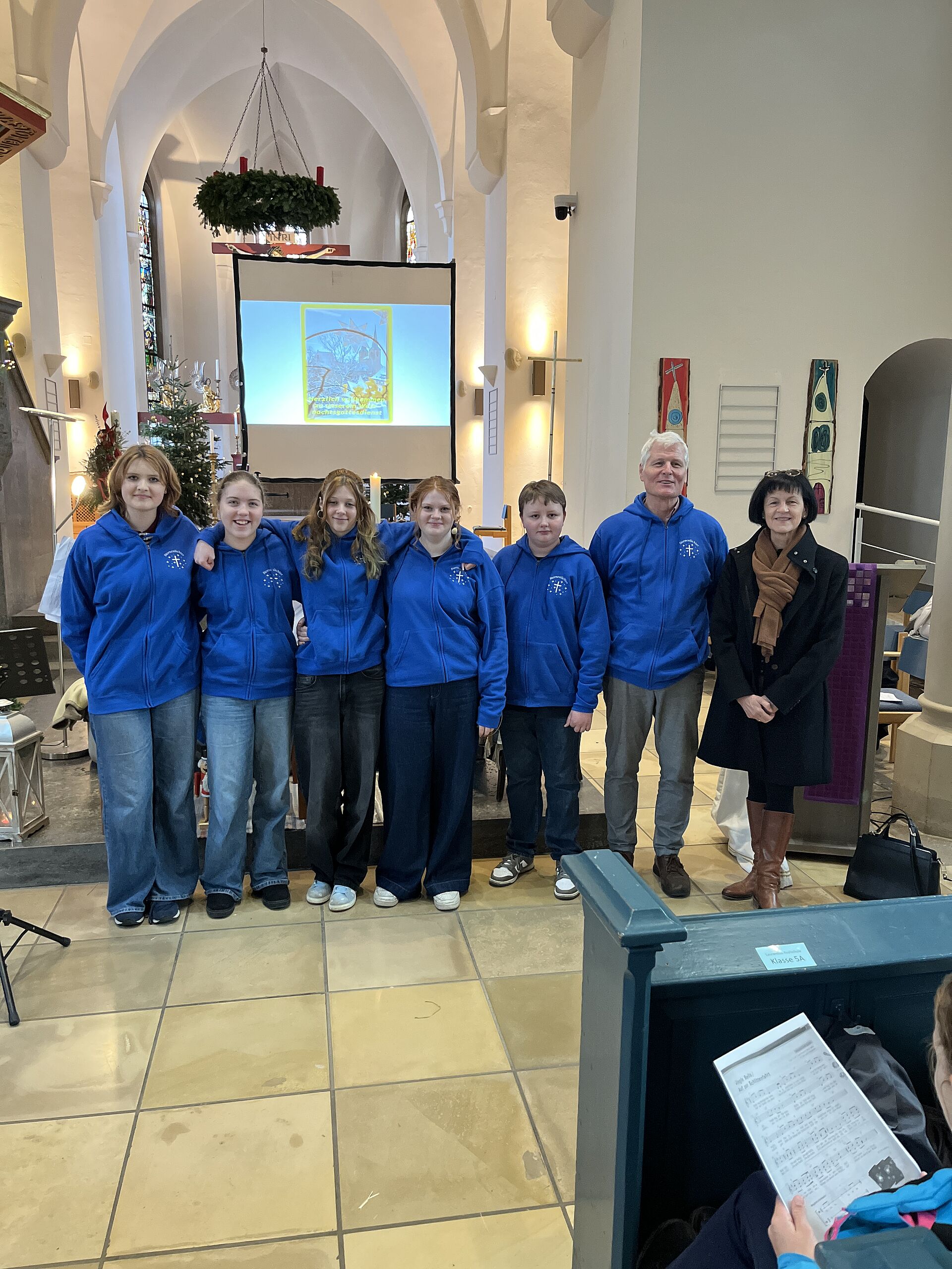 Gottesdienstlotsinnen in Action