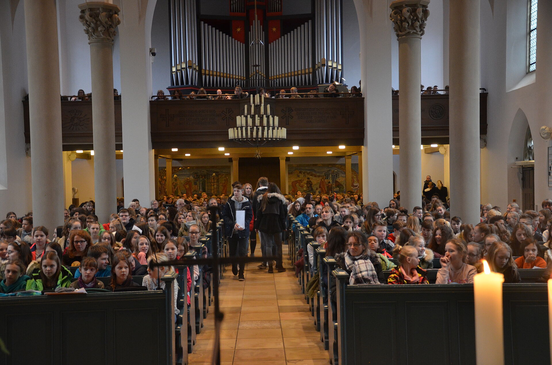 Andacht in der Laurentius-Kirche