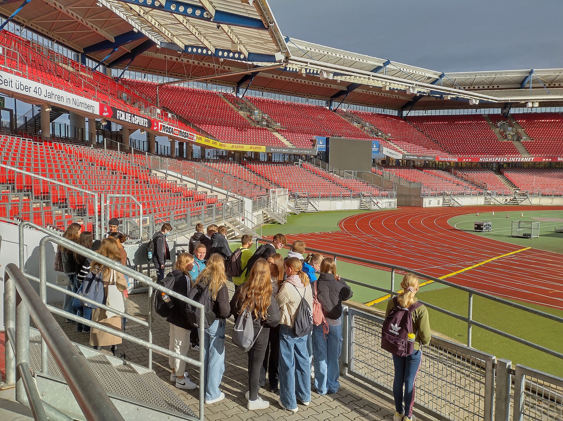 Workshop „Die Macht der Gruppe“ im Max-Morlock-Stadion