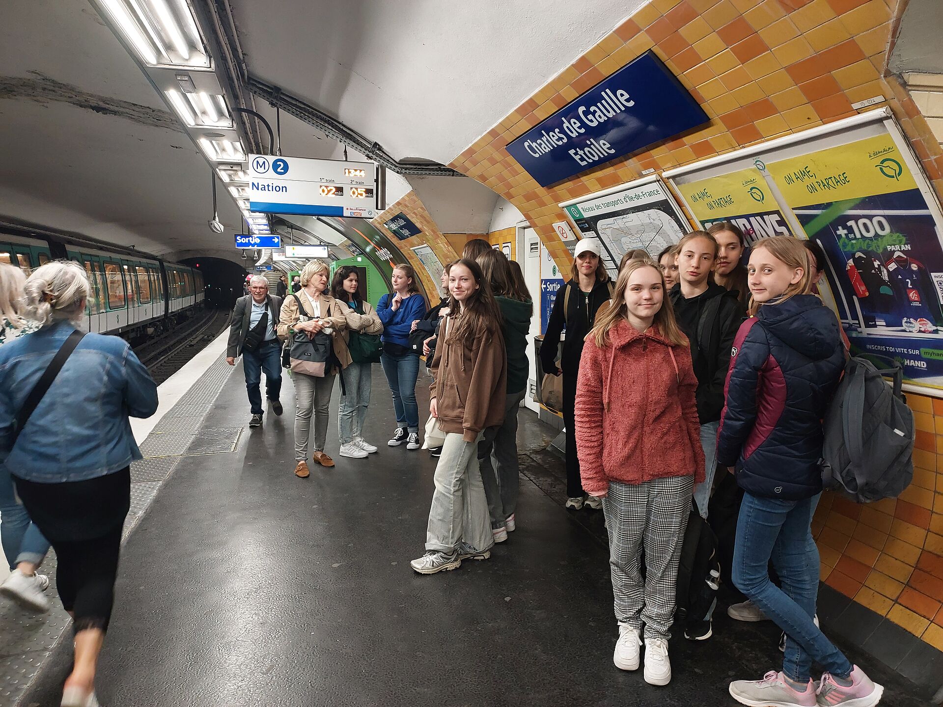 Unterwegs mit der Métro parisien