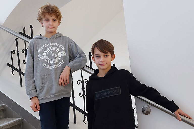 Unsere Schüler*innen sind einzigartig: Jann und Constantin