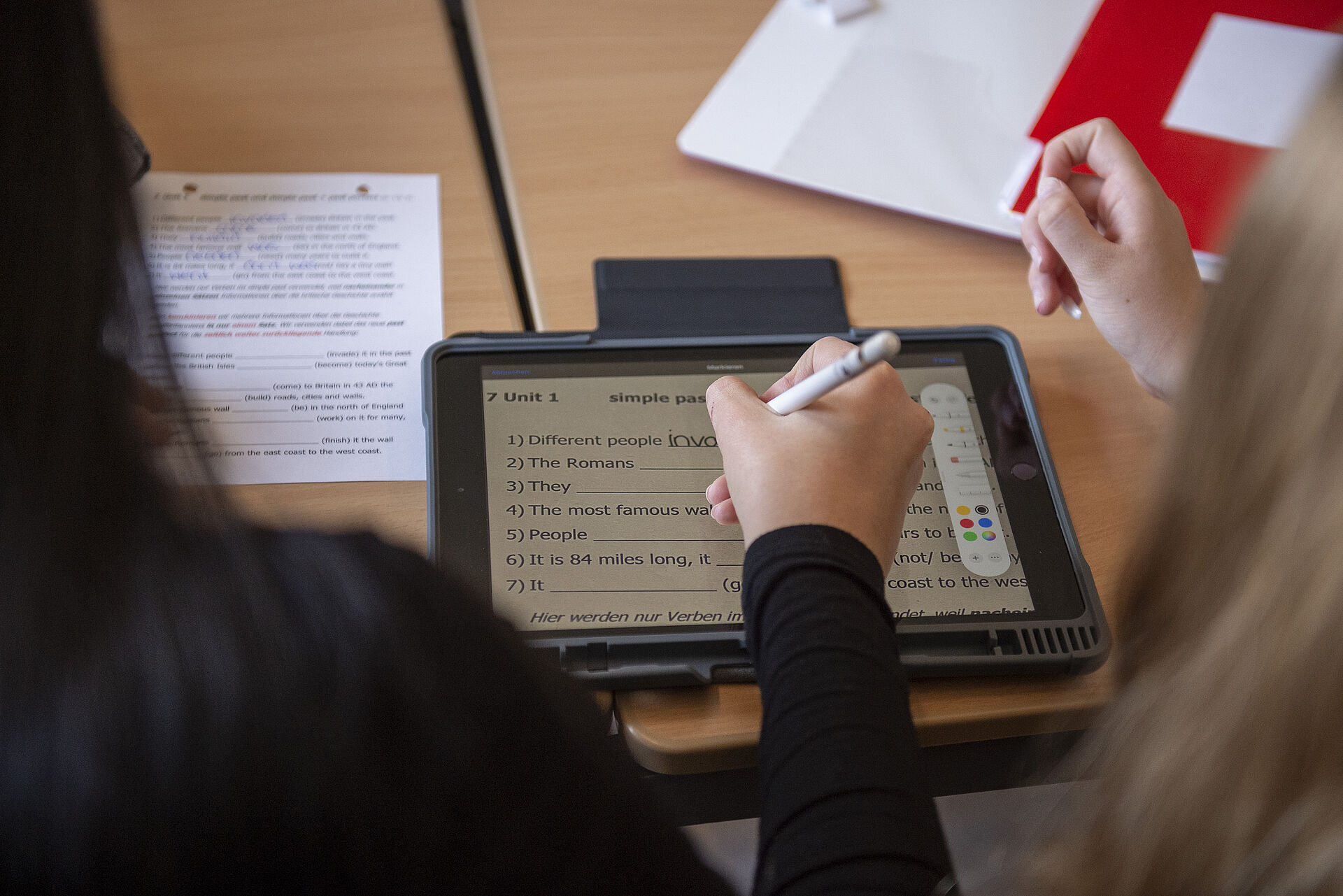 Förderung digitaler Endgeräte unserer 7. und 8. Klassen