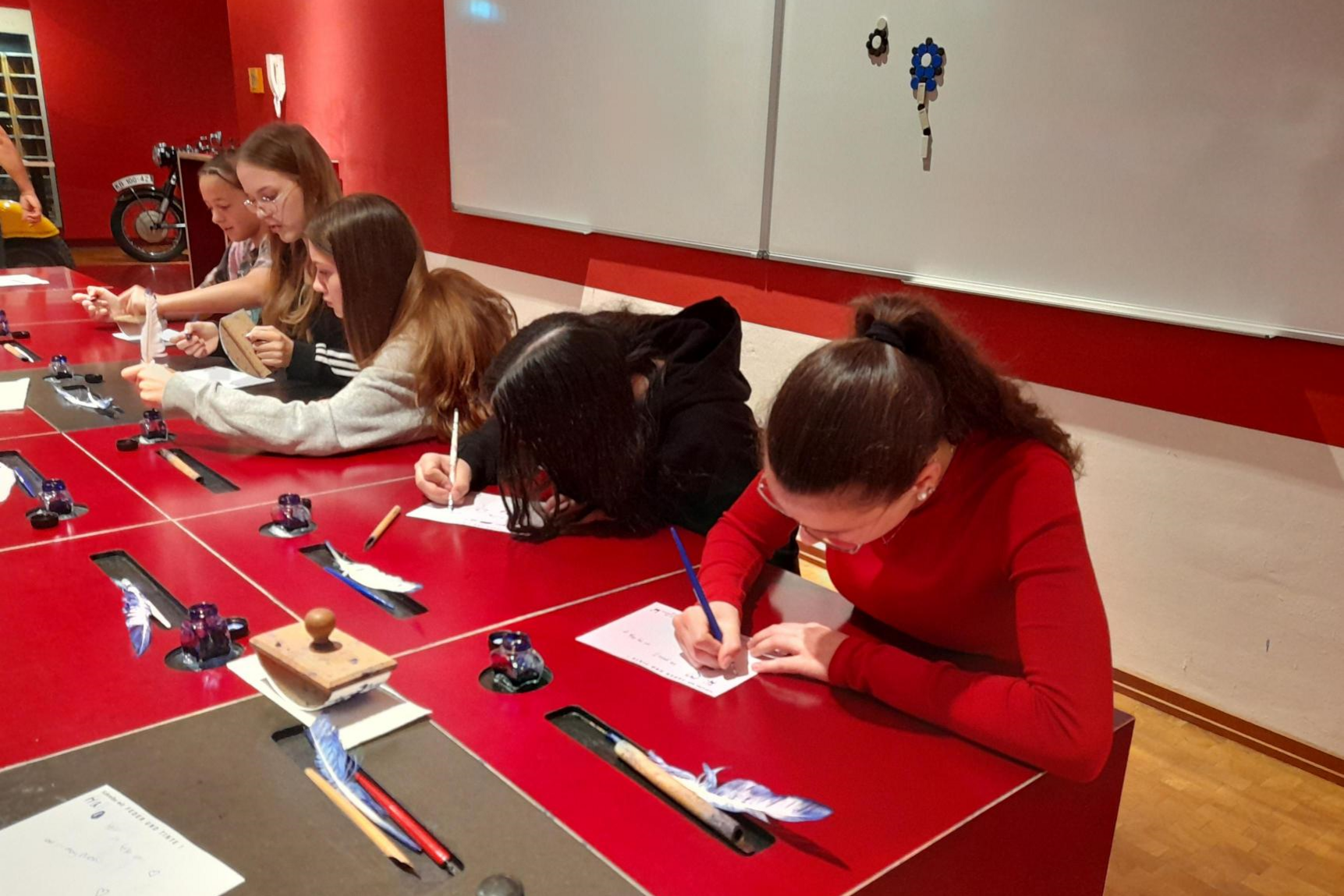 Besuch im Kommunikationsmuseum