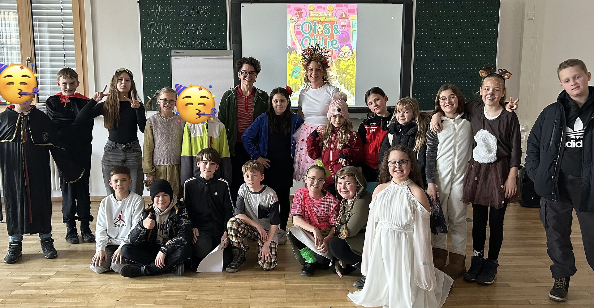 Zwischen Konfetti und Kreativität – Autorenlesung mit Nina Dulleck begeistert 5. und 6. Klassen der Laurentius Realschule 