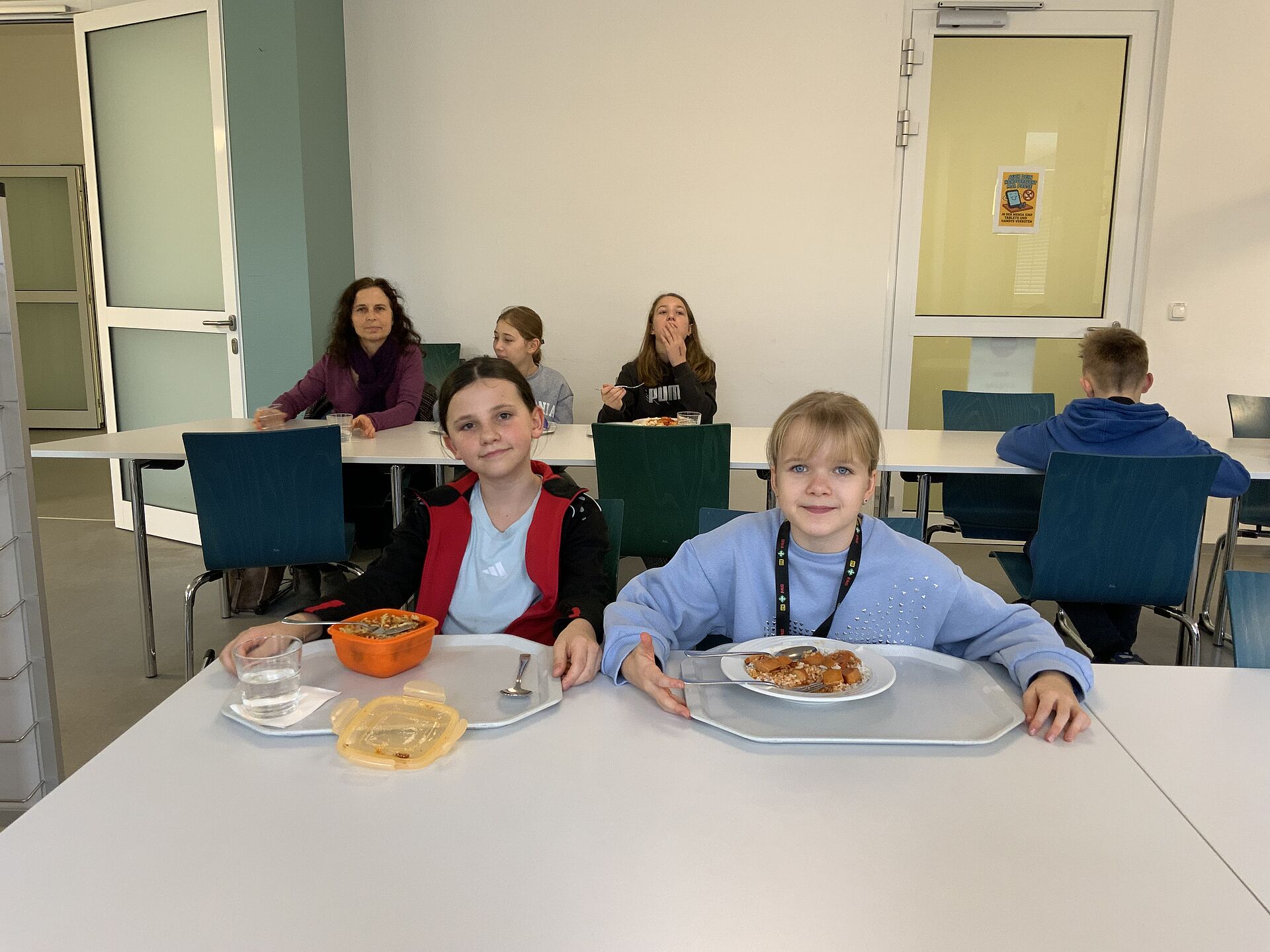 Mittagessen in der Mensa