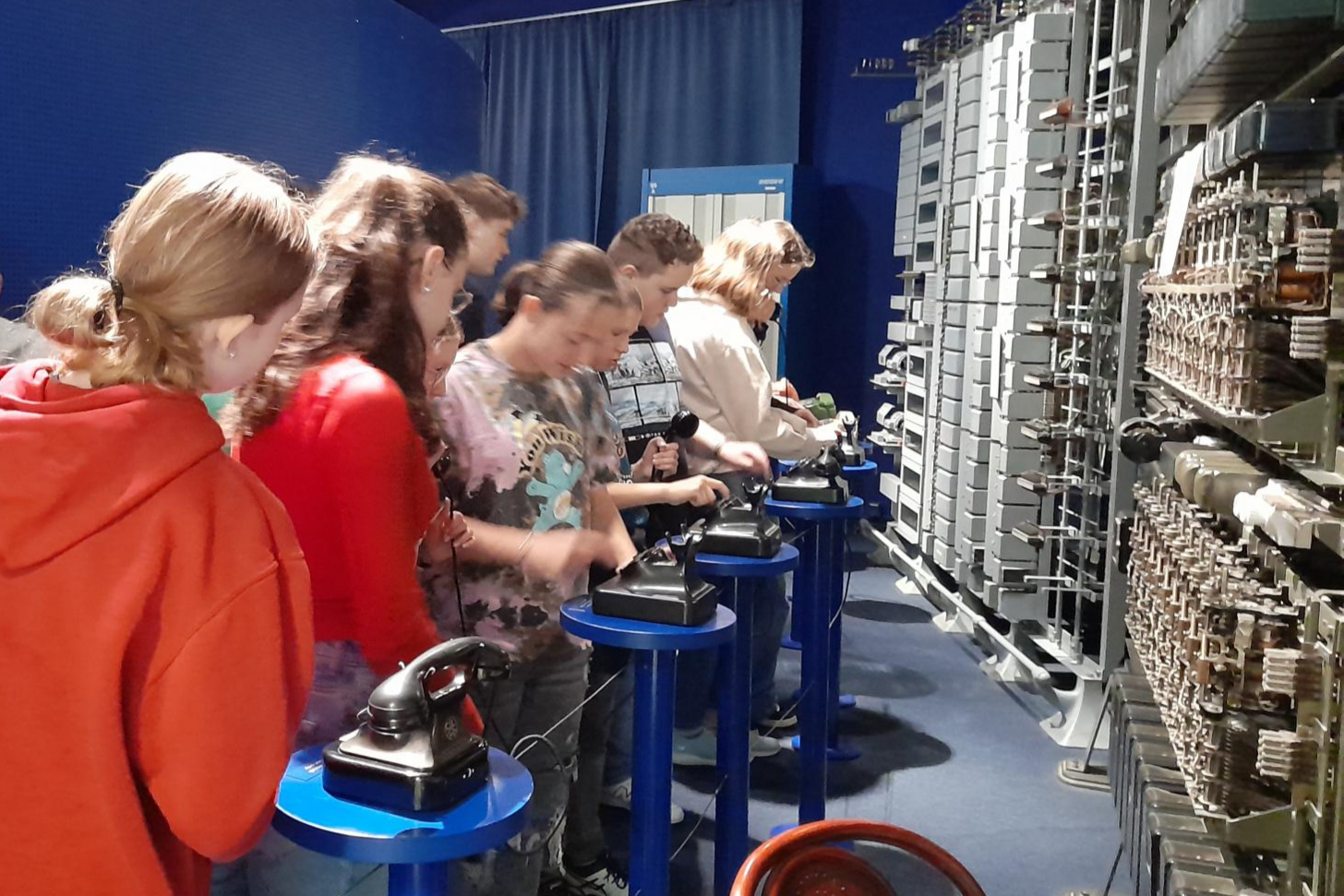 Besuch im Kommunikationsmuseum
