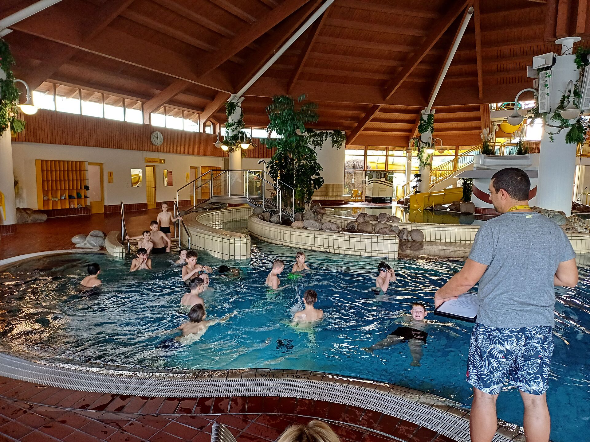 Schwimmunterricht im Nova Mare