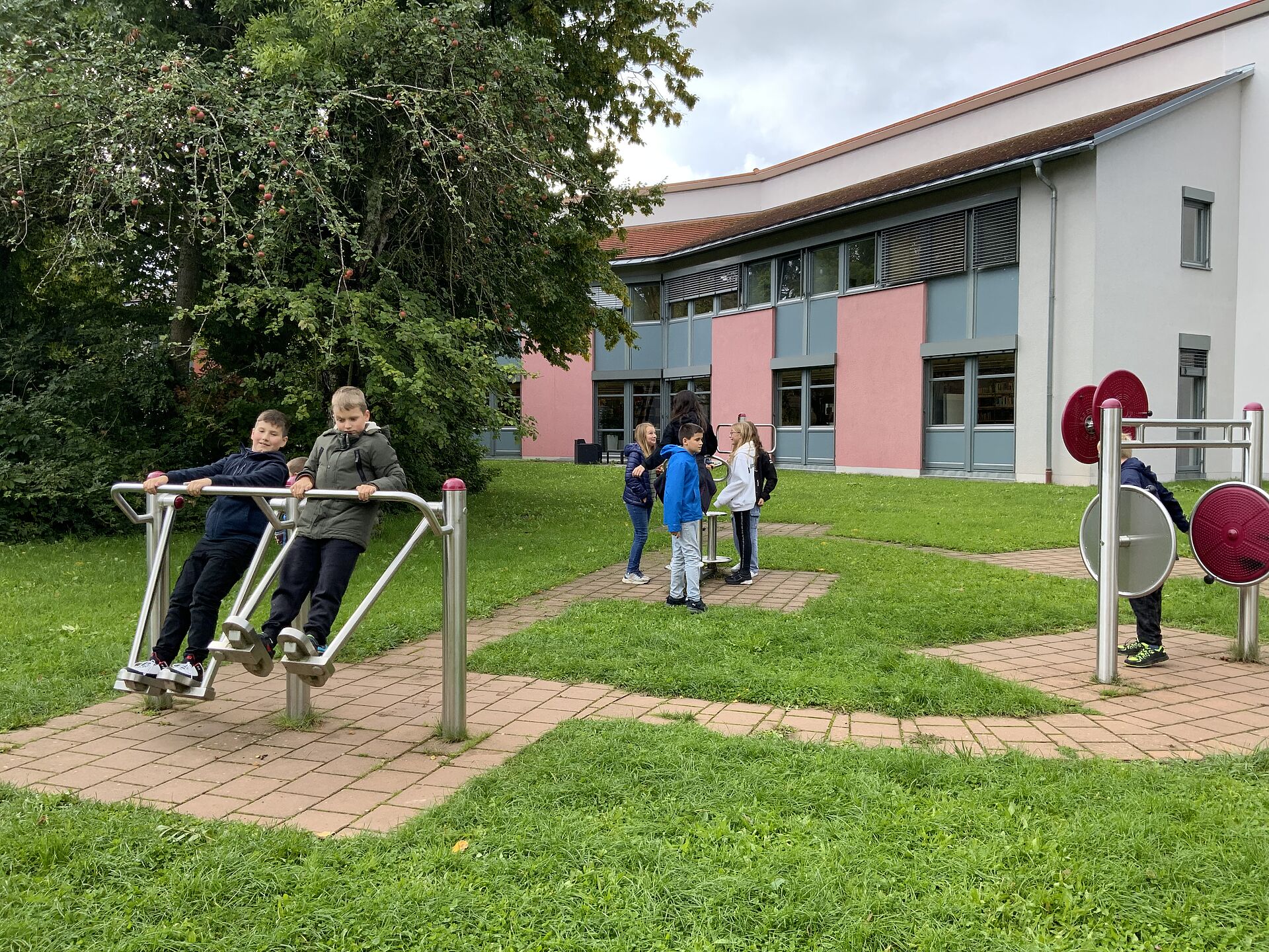 Bewegungsmöglichkeiten auf dem Löhe-Campus