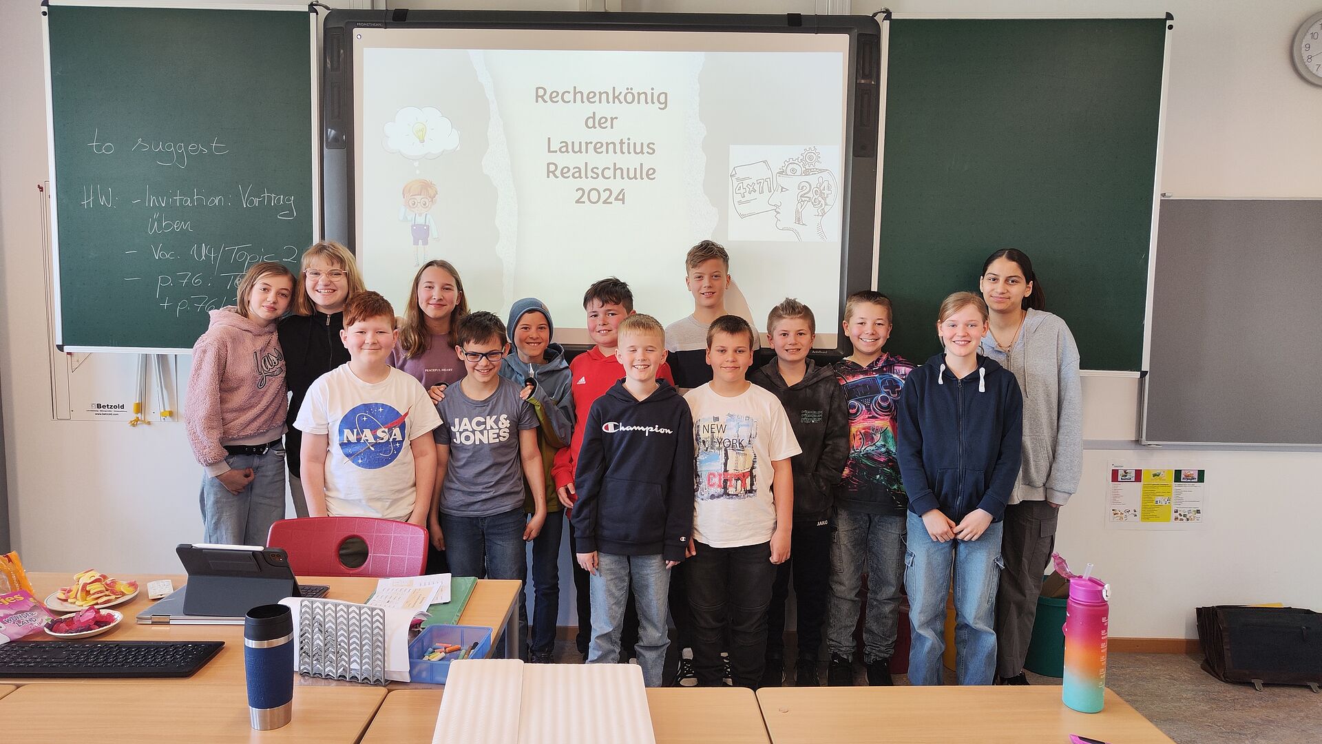 Unsere Rechenkönige der 5. Klassen