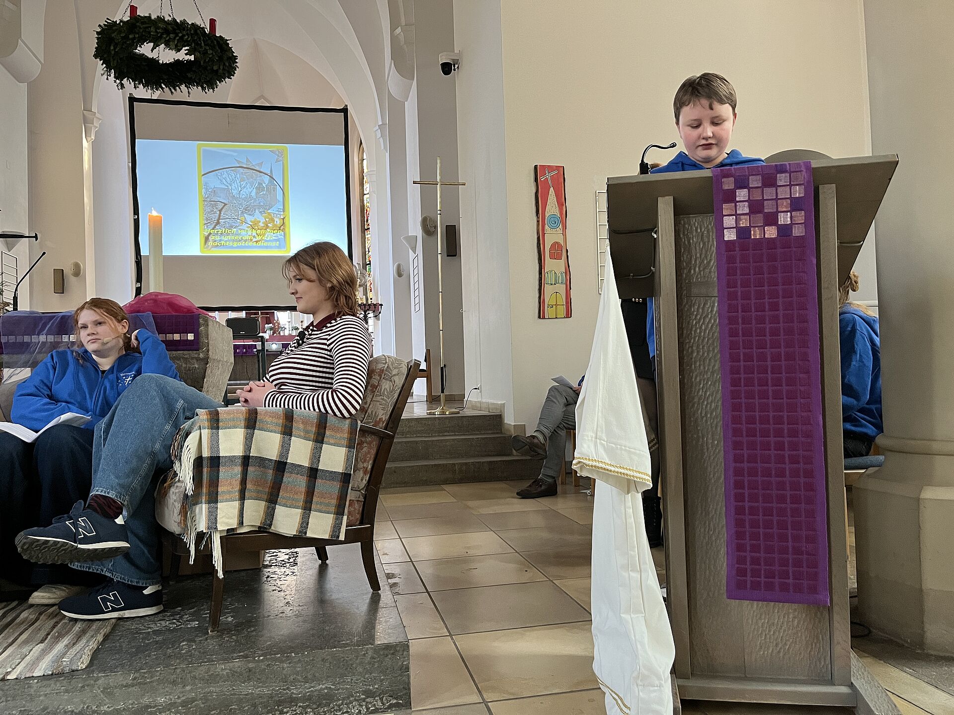 Anspiel im Weihnachtsgottesdienst