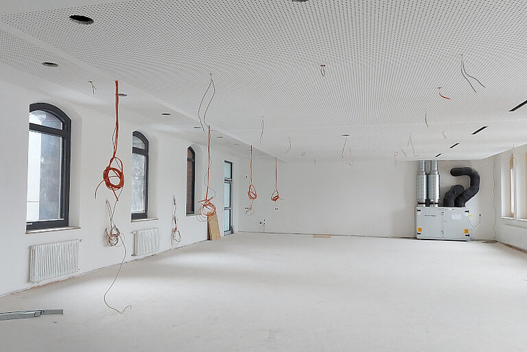 Ein Klassenzimmer fast schon fertig Ein Klassenzimmer fast schon fertig