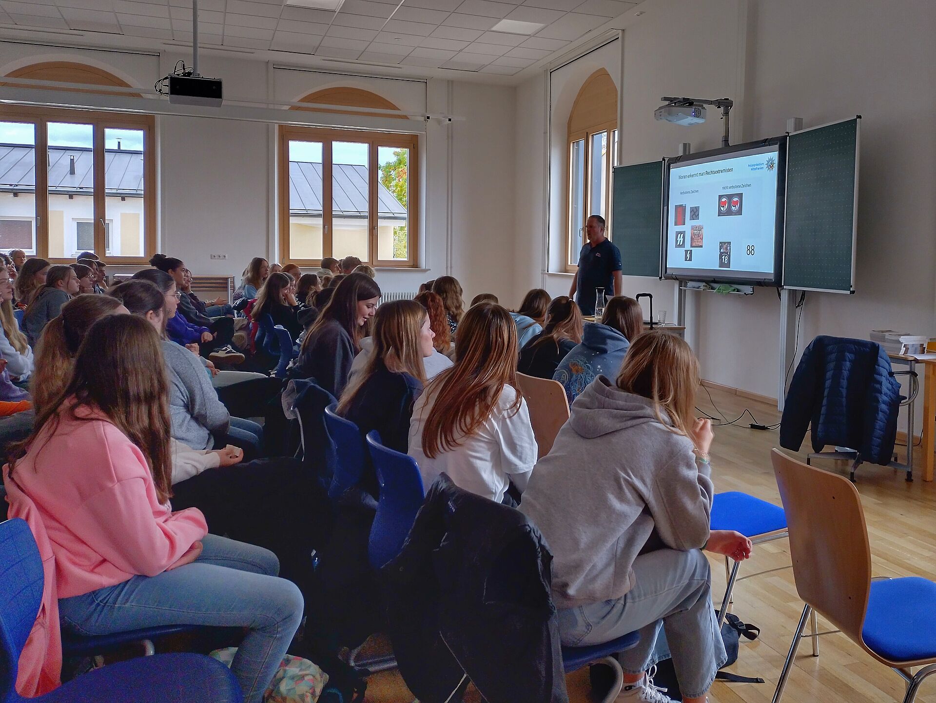 Workshop gegen Rechtsextremismus