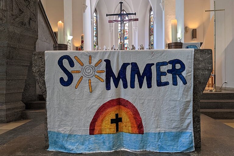 Abschlussgottesdienst Altar